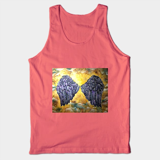 Angel Wings Tank Top by amyliafaizalart